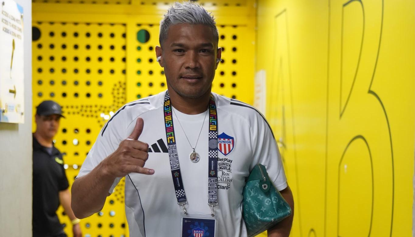 Teófilo Gutiérrez, delantero del Junior.