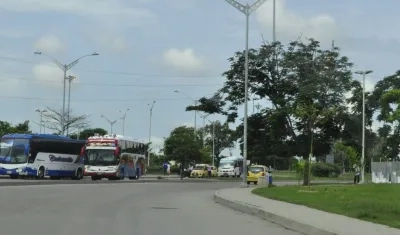 Rotonda de la 17, por donde sucedieron los hechos en los que murió Lewis de Jesús Brieva Zúñiga, de 22 años.