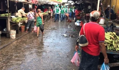 Vía despejada luego de los operativos.