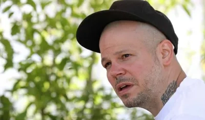 El cantante y compositor puertoriqueño René Pérez Joglar, conocido como "Residente"