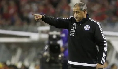 el director técnico de la selección de Paraguay, Francisco Arce