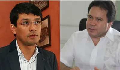 Camilo Romero, gobernador de Nariño, y William Villamizar, gobernador de Norte de Santander.