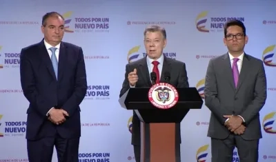 Presidente elogió a Aurelio Iragorri y le dio la bienvenida a nuevo MinAgricultura.