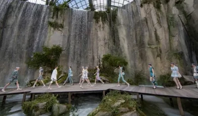 Pasarela de Chanel en la Semana de la Moda de París.