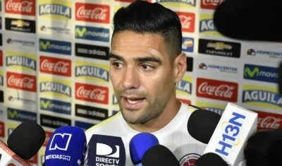 Radamel Falcao García, atacante colombiano.