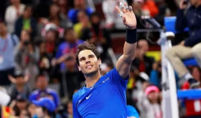 Rafael Nadal, tenista español. 