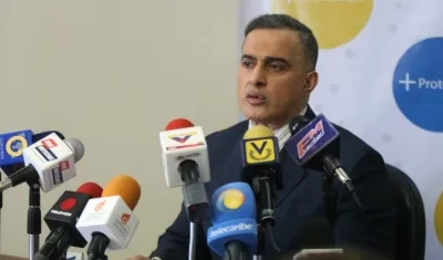 Tarek Saab, fiscal de Venezuela.