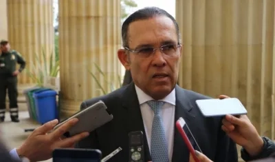 Efraín Cepeda, presidente del Senado.