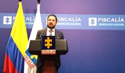 Andrés Jiménez, fiscal delegado para las finanzas criminales.