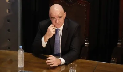 El presidente de la FIFA, Gianni Infantino,