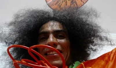 El cantante Walter Hernández.