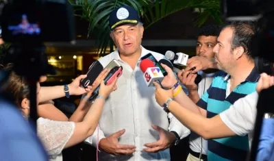 General en retiro Óscar Naranjo, vicepresidente de Colombia.