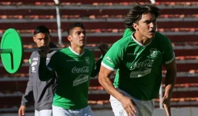 Marcelo Moreno Martins, delantero de Bolivia.