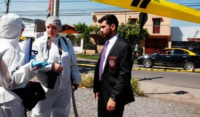 Brigada de Homicidios realiza las pericias en el lugar