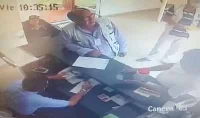 Imagen de supuesta 'visitante' del IGAC.