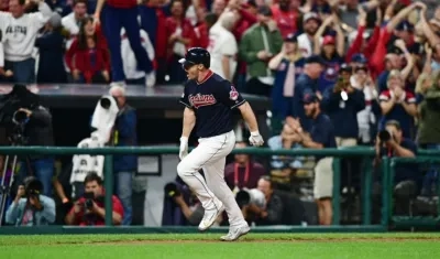 Los Indios dejaron en el campo a los Yankees. 