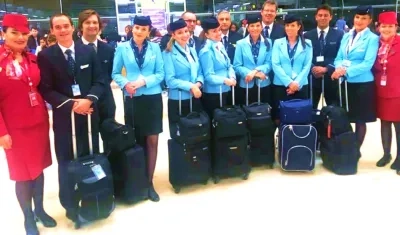 Llegó 1er vuelo con tripulación extranjera