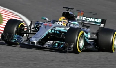 Lewis Hamilton, corredor británico. 