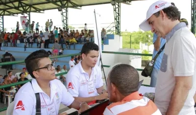 El Secretario del Interior, Guillermo Polo Carbonell, presidiendo la jornada.