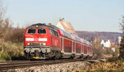 Un tren como este fue el que transportó a los africanos. 