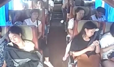 El accidente ocurrió en China.