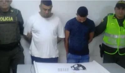 Luis Fernando Guerra Serrano y Marcos Narváez Villalobos, capturados por presuntamente robar un billar.