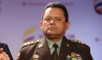 General Jorge Hernando Nieto Rojas, director nacional de la Policía.