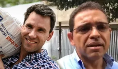 Juan Pablo Díaz Granados (izq), alcalde de 2008 a 2011 vs. Rafael Martínez (der), alcalde desde 2016. 