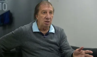 Carlos Bilardo, técnico argentino.