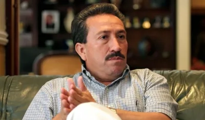El exgobernador de Santander, Hugo Heliodoro Aguilar Naranjo.