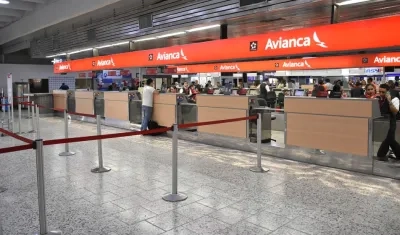 La aerolínea colombiana Avianca 