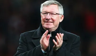 Sir Alex Ferguson, técnico escocés. 