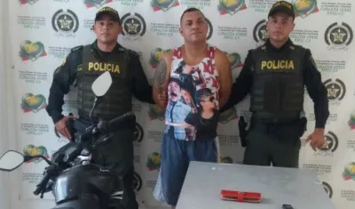 Jaime Luis Pinto Durán, capturado.