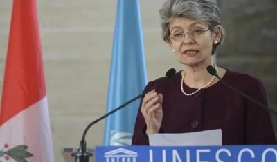 Irina Bokova,  directora general de la Unesco.