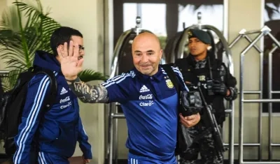 Jorge Sampaoli, actual técnico de Argentina. 