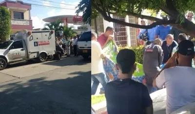 El CTI de la Fiscalía se encargó de la inspección del cuerpo.