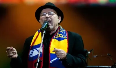 El cantautor Rubén Blades.