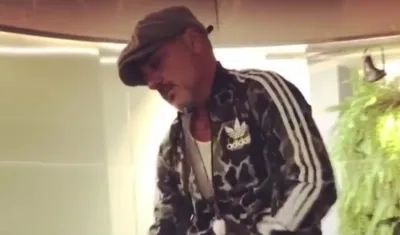 El millonario y DJ Gianluca Vacchi.