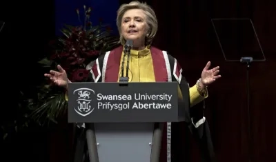 La demócrata Hillary Clinton