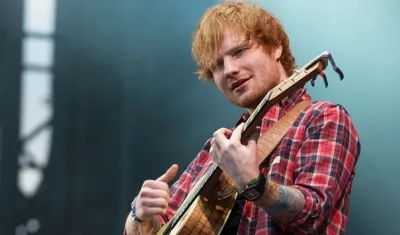 El músico Ed Sheeran.
