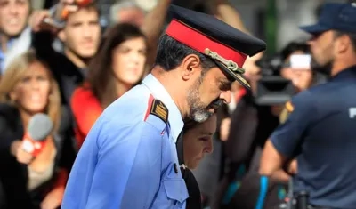 Josep Lluis Trapero, Jerfe de la Policía Catalana.
