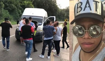 El cantante Koffe El Kafetero.