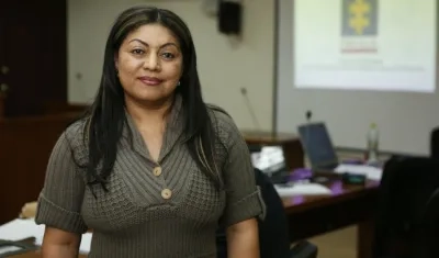 Oneida Pinto, exgobernadora de La Guajira.