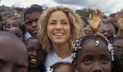 La cantante Shakira.