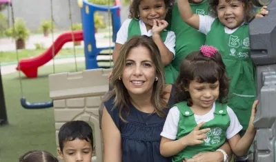 Diana Peláez, directora de la Fundación Tiempo Feliz, nominada por Shakira.