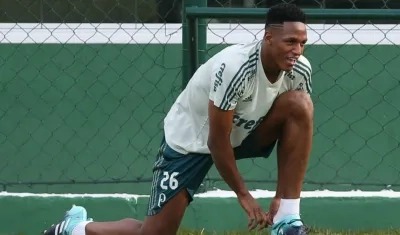 Yerry Mina, defensor colombiano.