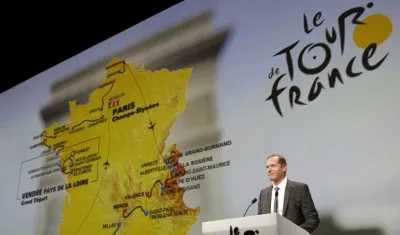 Christian Prudhomme, director del Tour de Francia. 