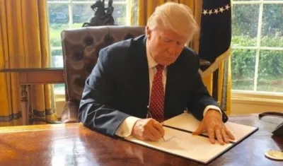 Donald Trump, presidente EE.UU.