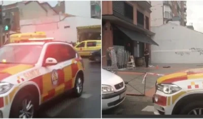 La Policía Nacional se hizo cargo de la investigación del suceso. 