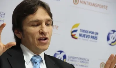 Javier Jaramillo, el Superintendente de Puertos y Transporte